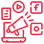 Bull Horn Social Media Icon
