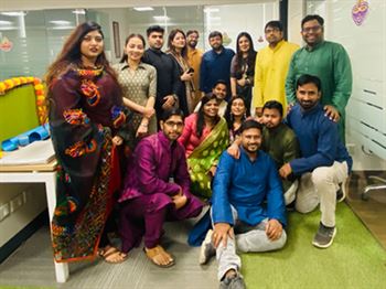celebration at office
