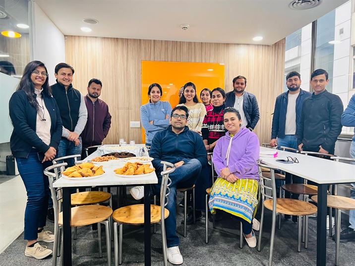 lohri celebration at iValuePlus