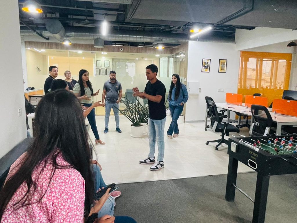 fun Friday activity at iValuePlus