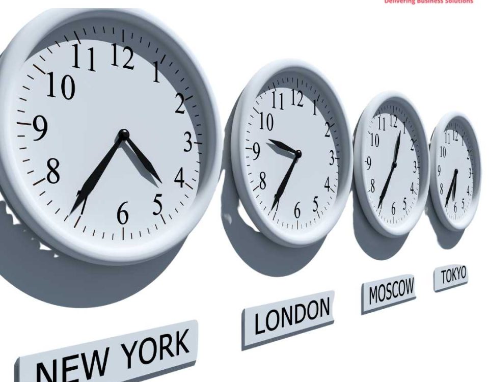 manage time zone difference with your offshore team with iValuePlus