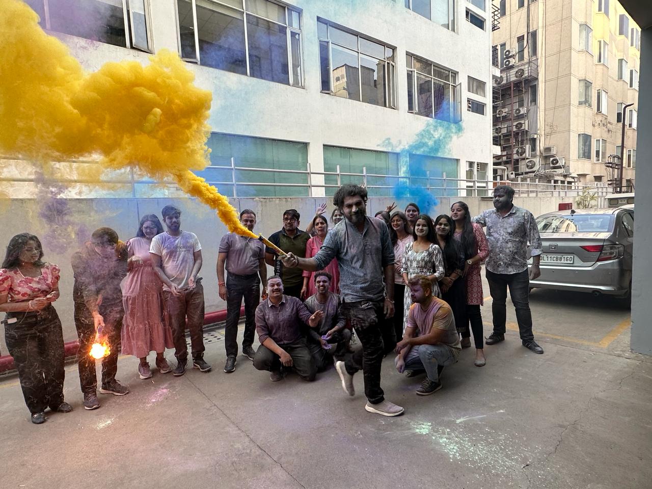 holi celebration