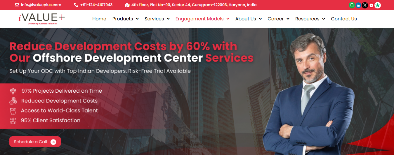 offshore development centre provider