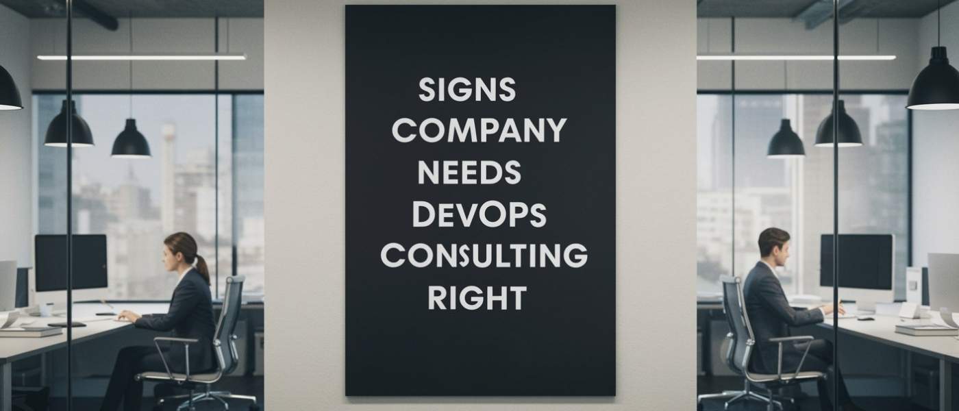 Signs Your Company Needs DevOps Consulting