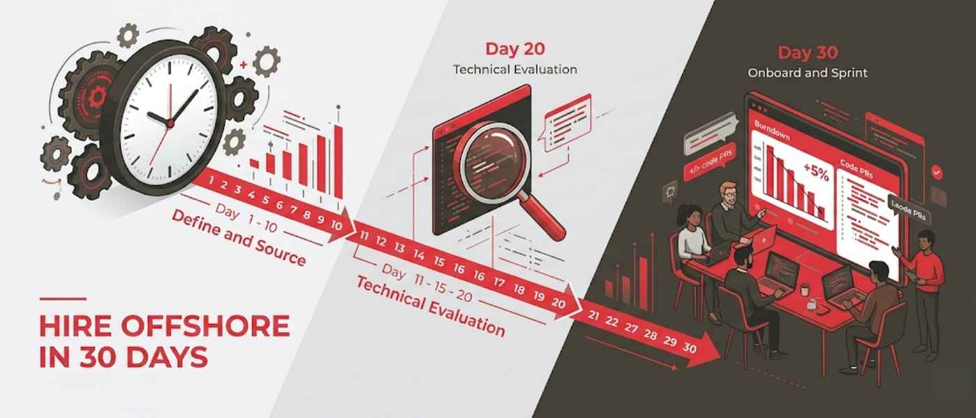 Hire an Offshore Development Team in 30 Days