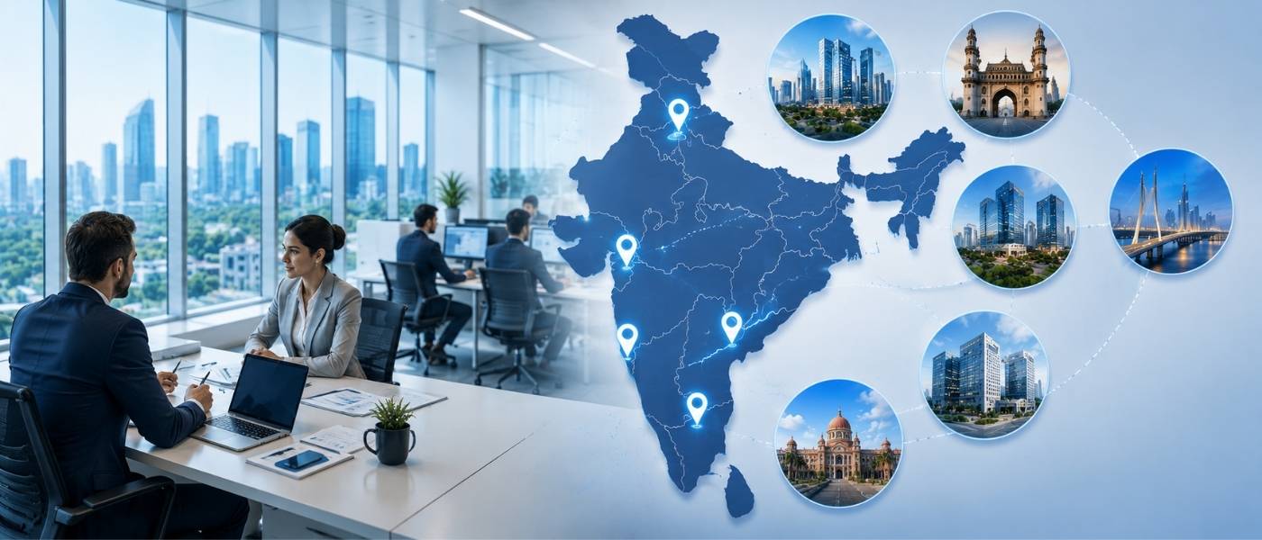 best city to set up office in India