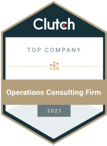 Top Clutch Operations Consulting Firm 2021 Award